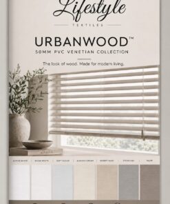 UrbanWood™ 50mm PVC Venetian Blinds